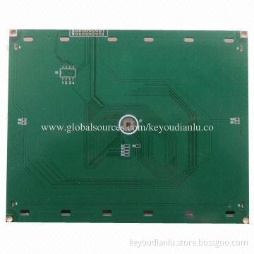 Double-sided PCB with Hole Size of 0.3mm, 1oz Copper Thickness